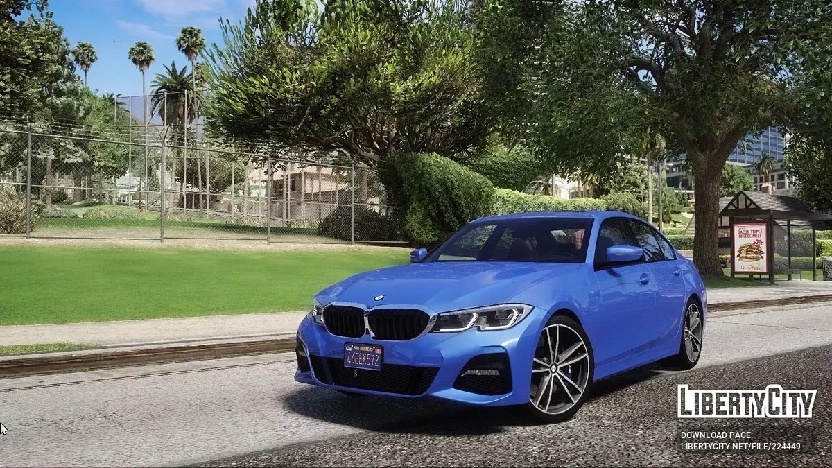 2021 BMW 330i M Sport (G20) [Дополнение Улучшенное/Наследие | Анимированное | С эмблемами/Без эмблем | Тюнинг] 1.0 / GTA 5