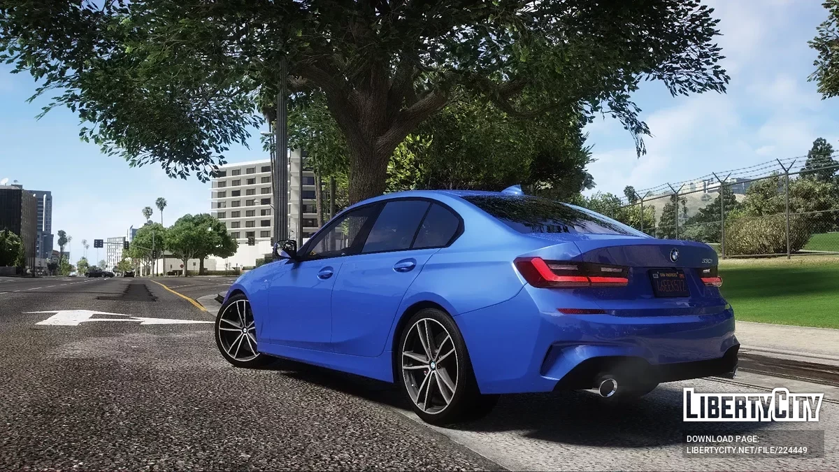 2021 BMW 330i M Sport (G20) [Дополнение Улучшенное/Наследие | Анимированное | С эмблемами/Без эмблем | Тюнинг] 1.0 / GTA 5