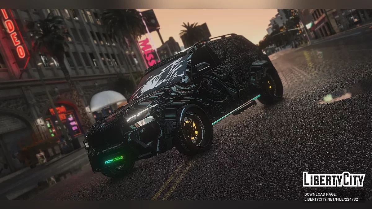 BMW X6 Widebody 2025 / GTA 5