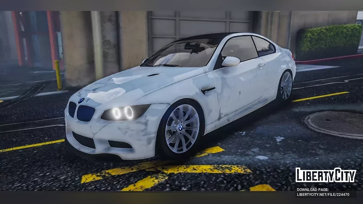 Clean BMW M3 E92 / GTA 5