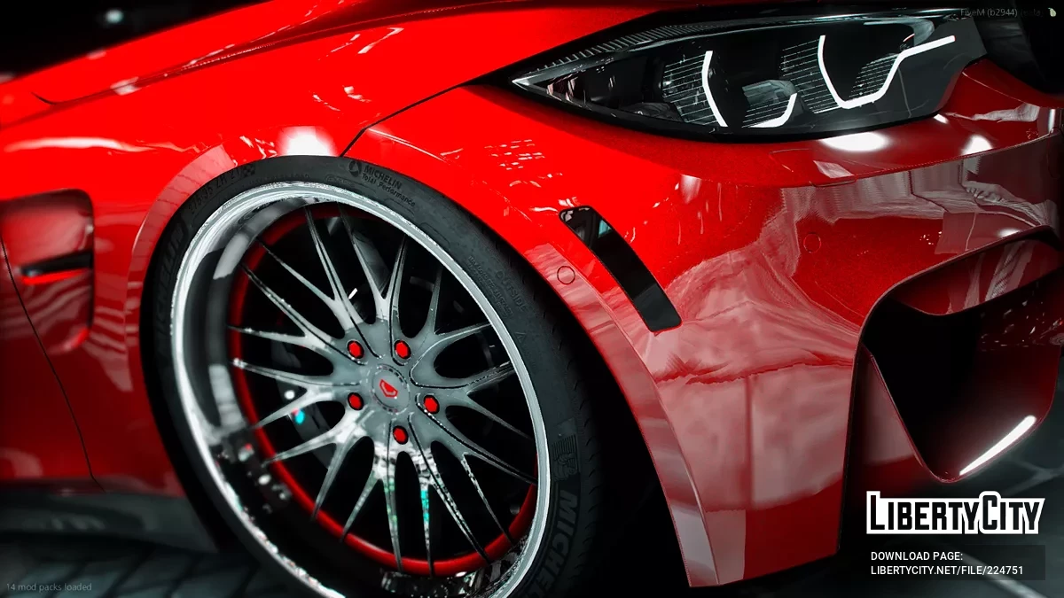 M8 Engine Swapped M4 F82 On Vossen VWS-2's (617HP) / GTA 5