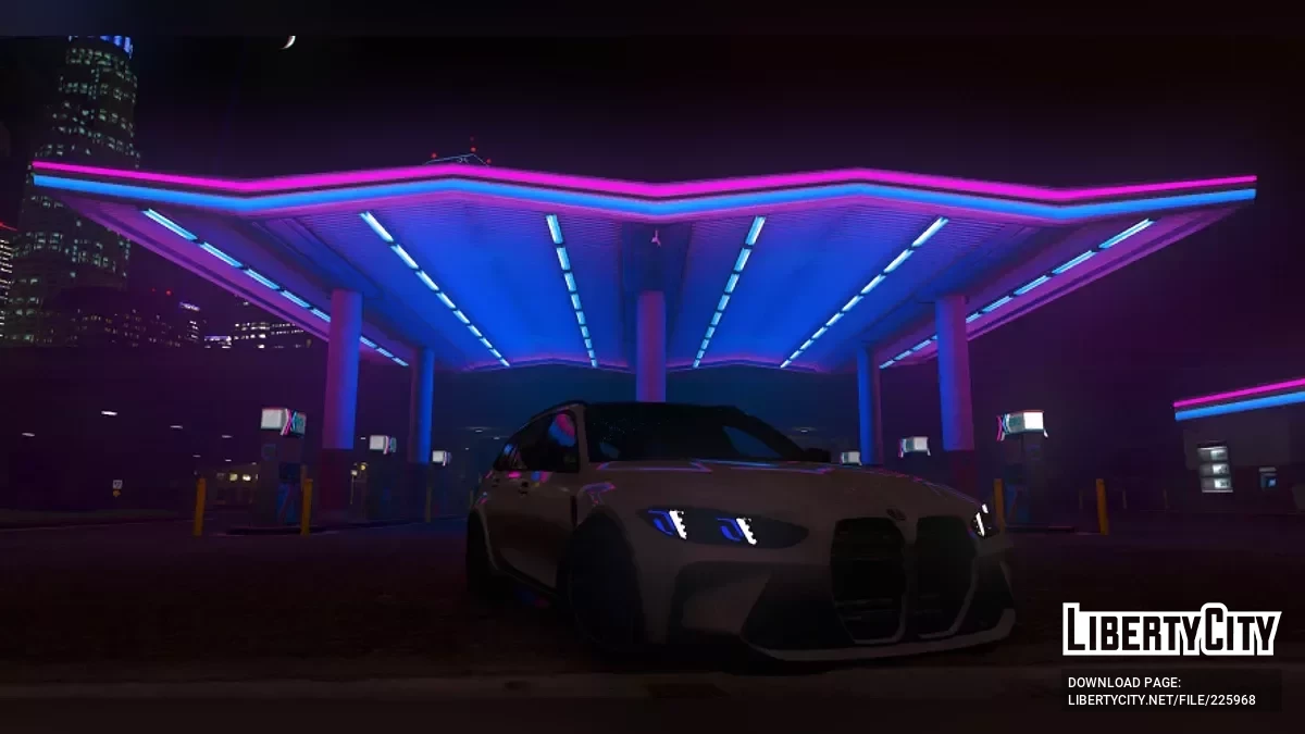 2025 BMW M3 G81 I Lore Friendly Logos + New Headlights / GTA 5