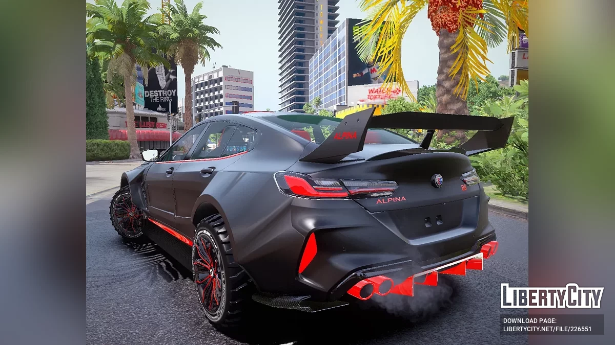 BMW Alpina B8 Custom Offroad / GTA 5