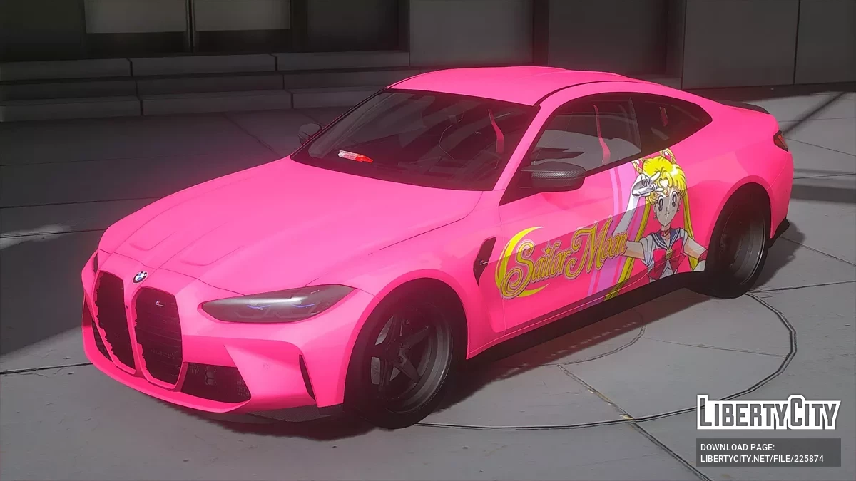 BMW M4 Competition Sailor Moon / GTA 5