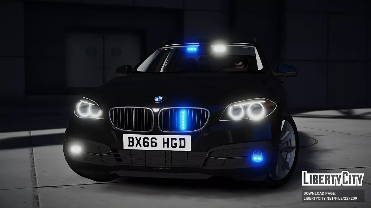 2016 BMW 530D F11 Generic Marked & Unmarked / GTA 5