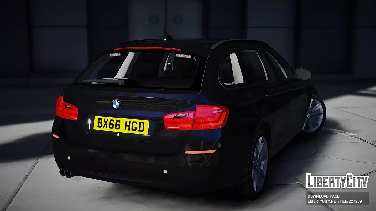 2016 BMW 530D F11 Generic Marked & Unmarked / GTA 5