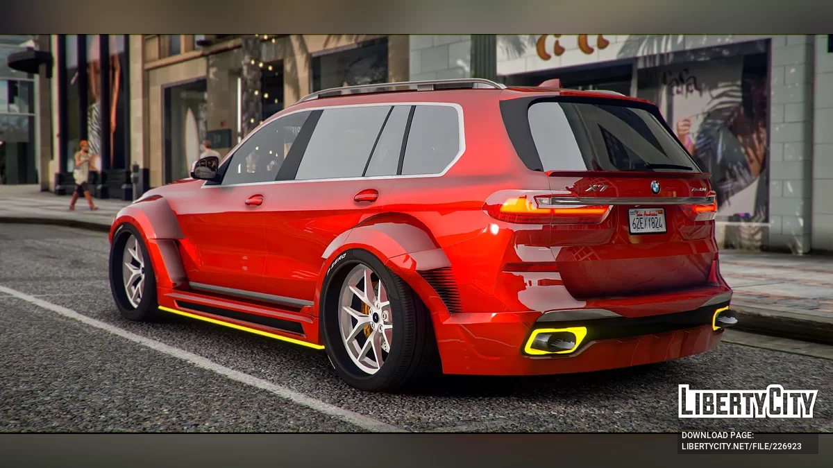 BMW X7 Slammed Widebody / GTA 5