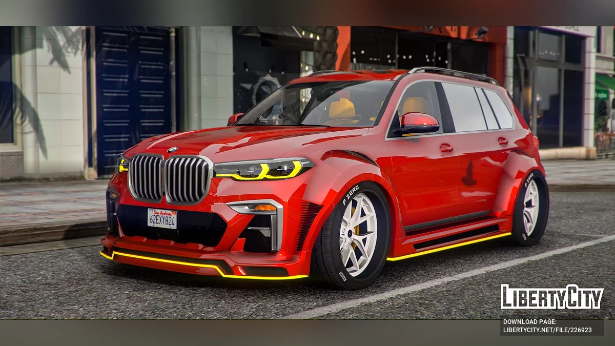 BMW X7 Slammed Widebody / GTA 5