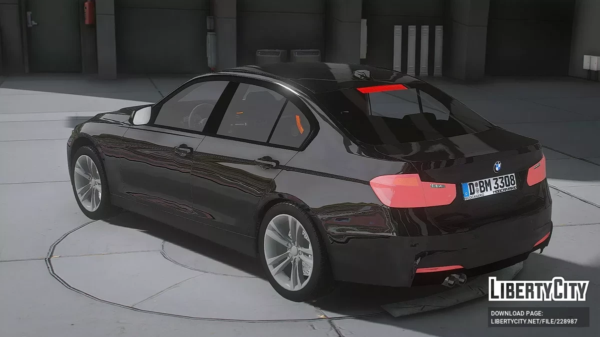 2012 BMW 3 M-SportPaket F30 / GTA 5