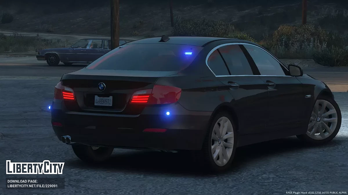 2015 BMW 530XD F10 Unmarked / GTA 5