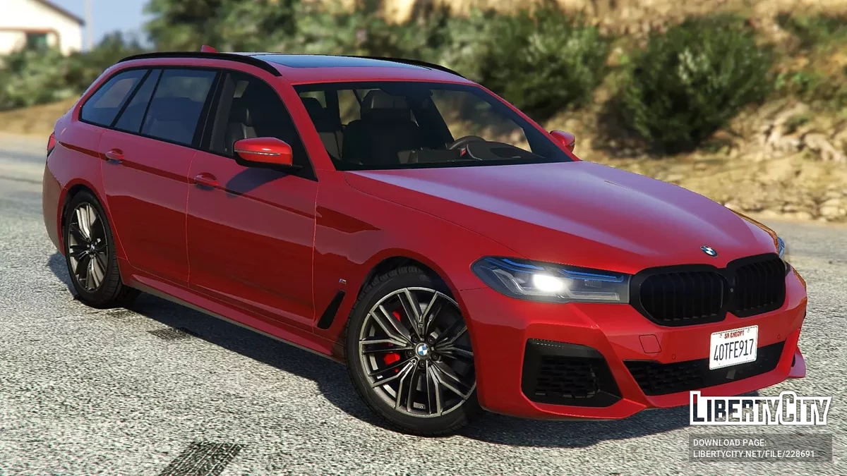 2022 BMW Series-5 G31 / GTA 5