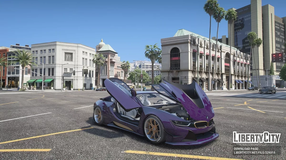 BMW i8 Liberty Walk v1.0 / GTA 5