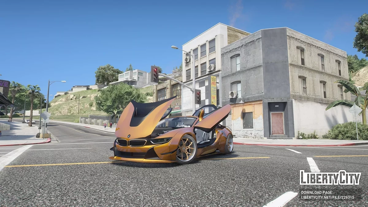 BMW i8 Liberty Walk v1.0 / GTA 5