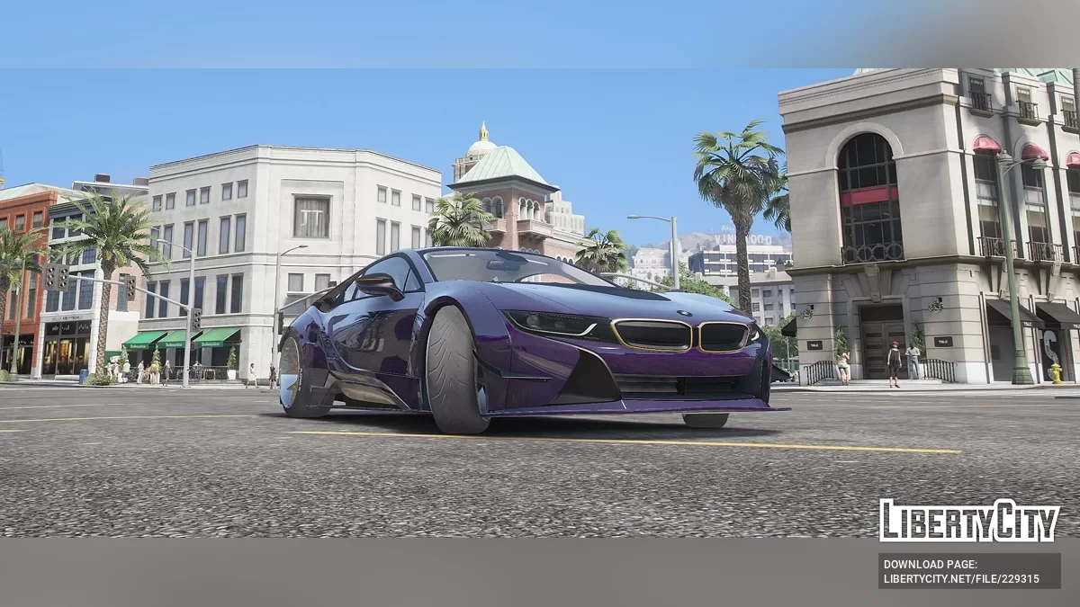 BMW i8 Liberty Walk v1.0 / GTA 5
