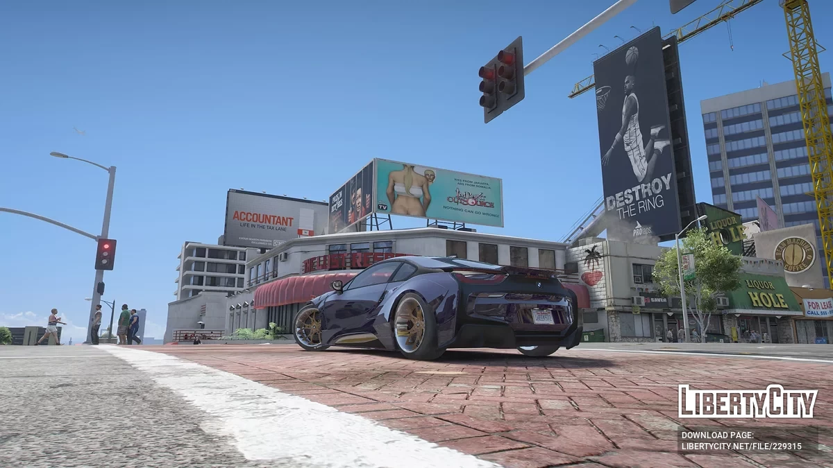 BMW i8 Liberty Walk v1.0 / GTA 5