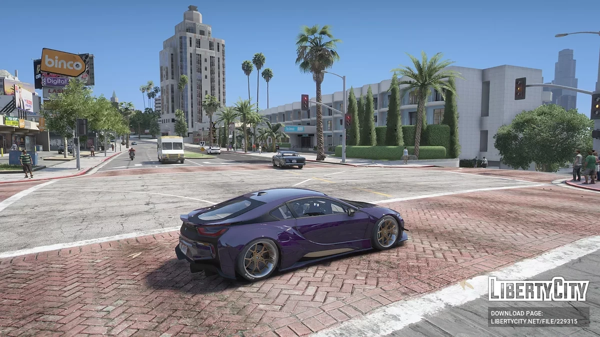 BMW i8 Liberty Walk v1.0 / GTA 5