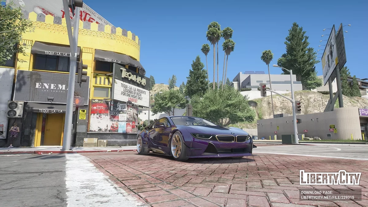 BMW i8 Liberty Walk v1.0 / GTA 5
