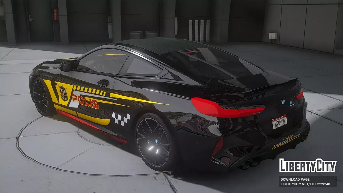BMW M8 Polis Black Ops / GTA 5