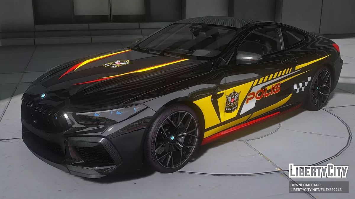 BMW M8 Polis Black Ops / GTA 5