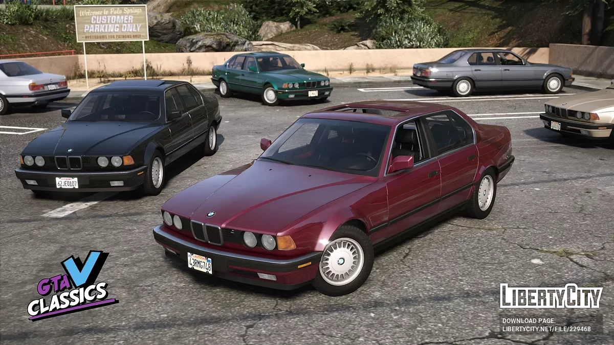 1988 BMW 735i v1.0 / GTA 5