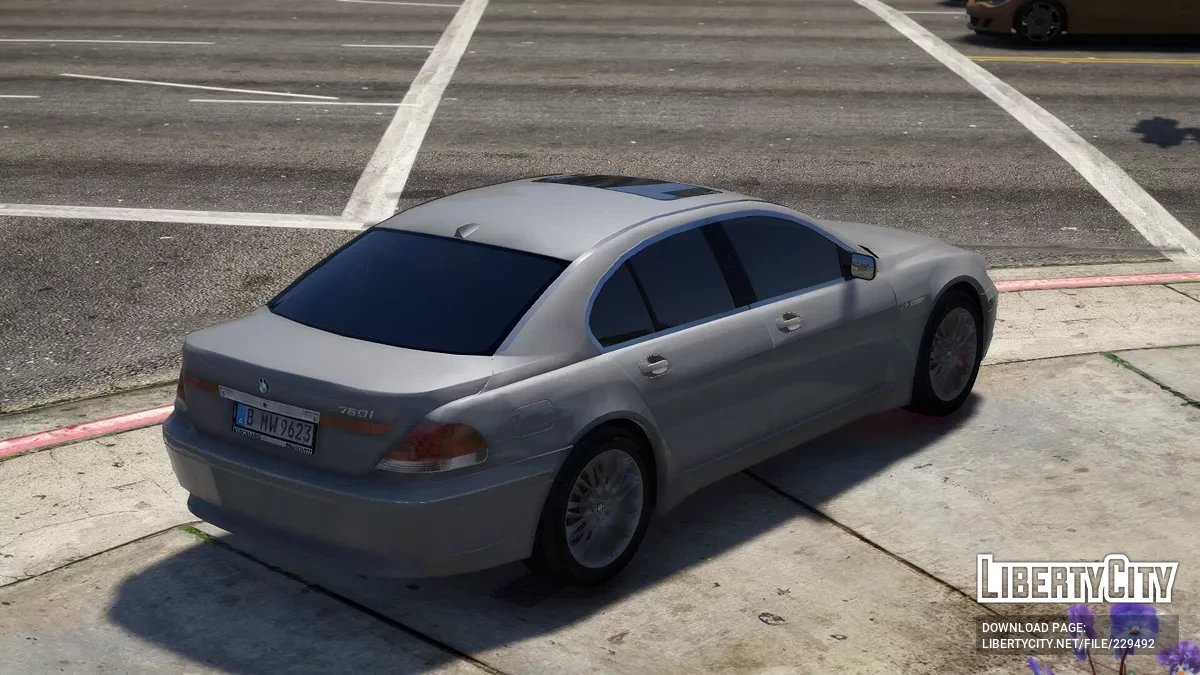 2001 BWM 7 E65 Unmarked Police / GTA 5