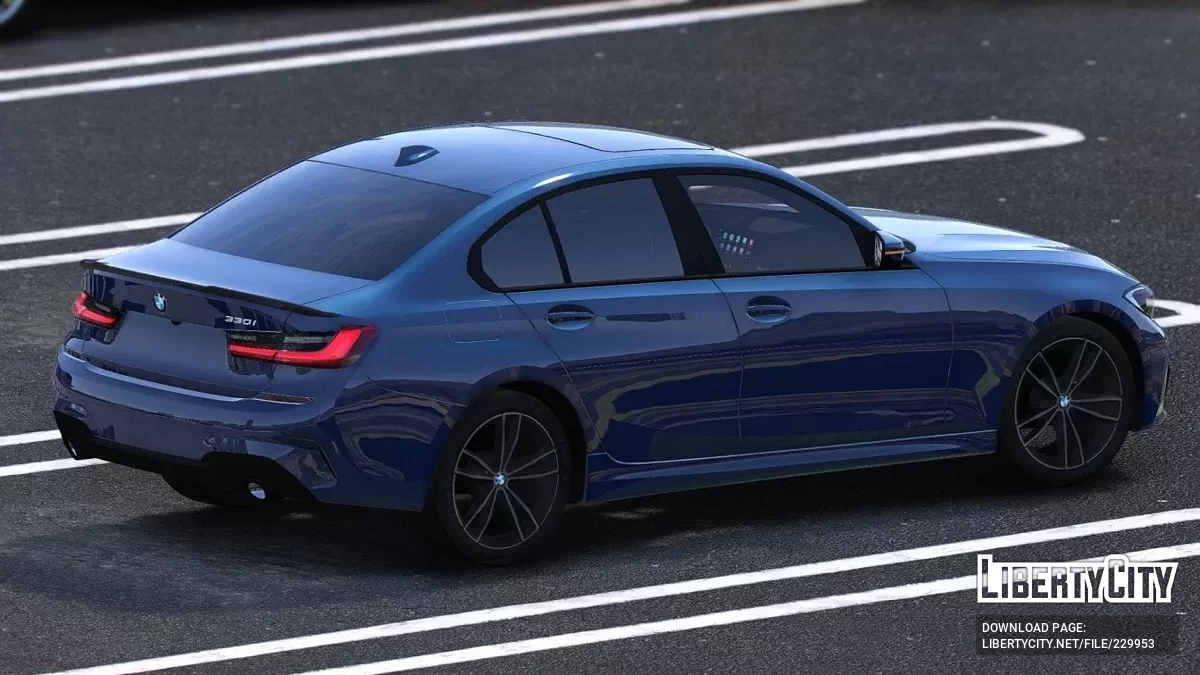 BMW 330i 2019 v1.0 / GTA 5