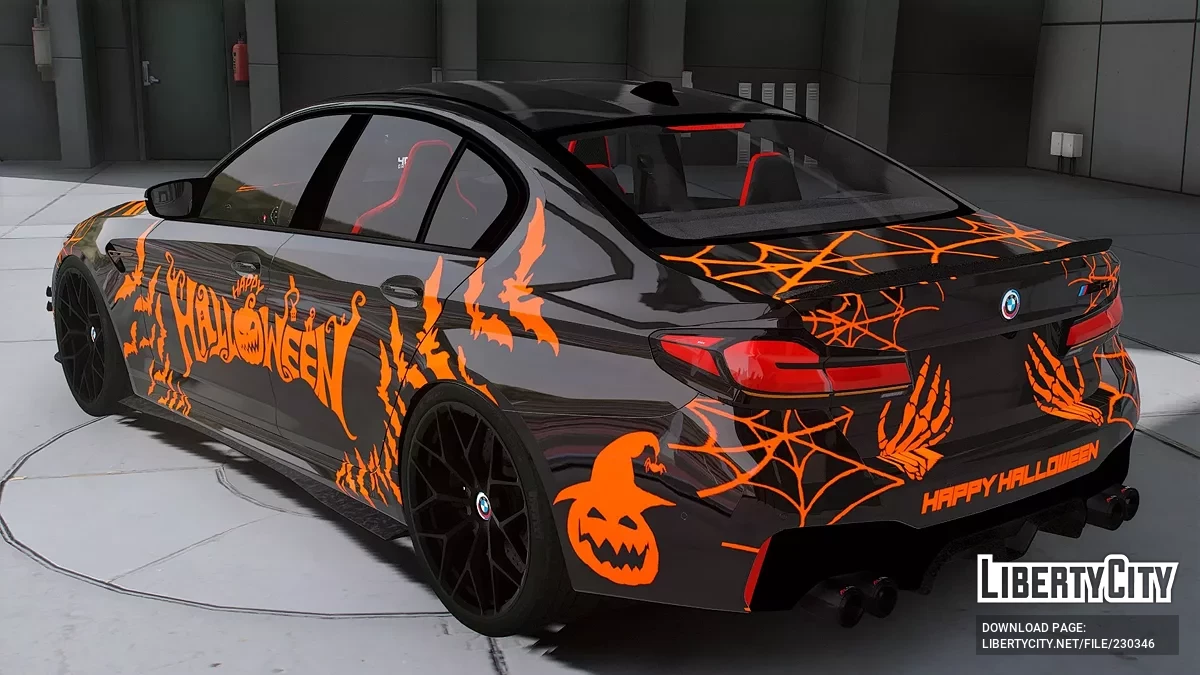 BMW M5 CS Happy Halloween / GTA 5