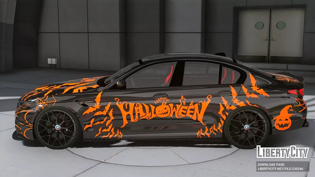 BMW M5 CS Happy Halloween / GTA 5