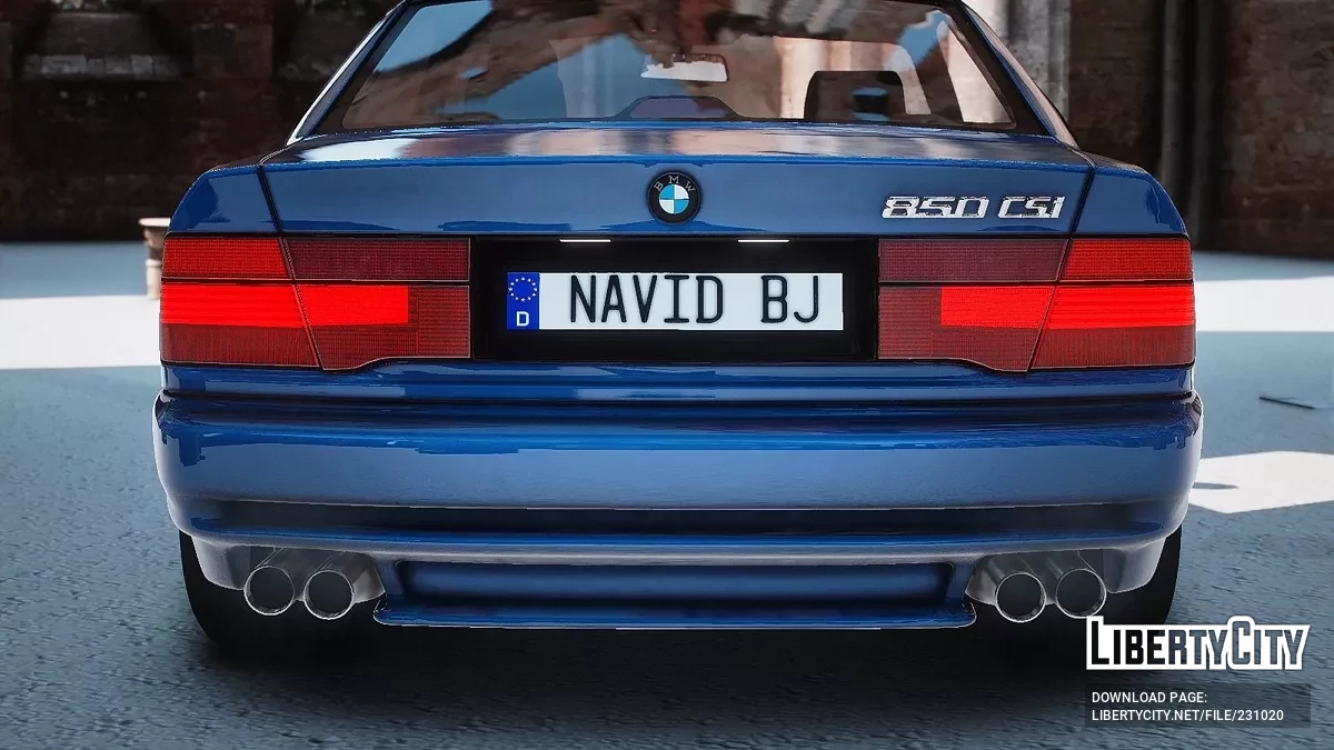 1996 BMW 850 CSI [Add-on | Tuning] / GTA 5