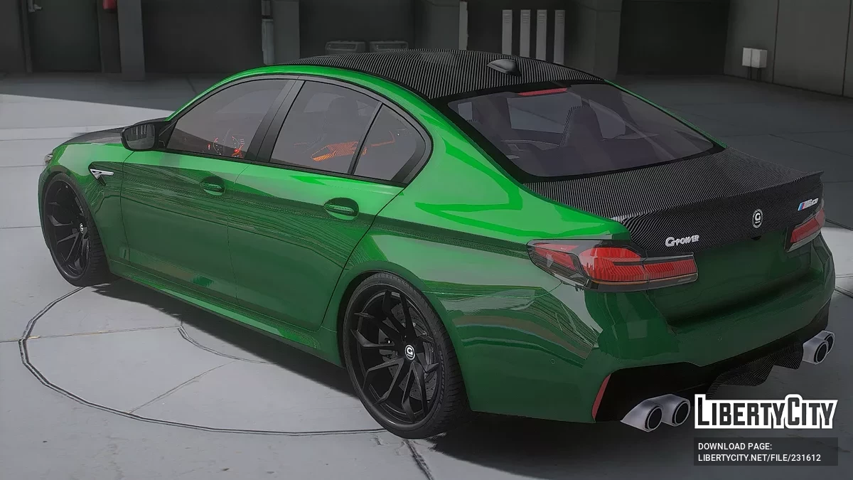 2022 BMW M5 F90 CS GPower v2 / GTA 5