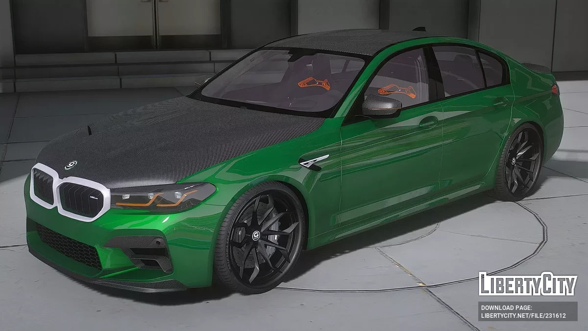 2022 BMW M5 F90 CS GPower v2 / GTA 5