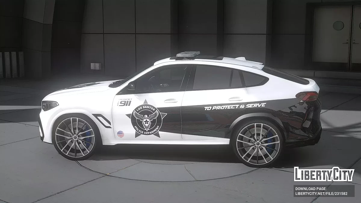 2022 BMW X6M Police / GTA 5
