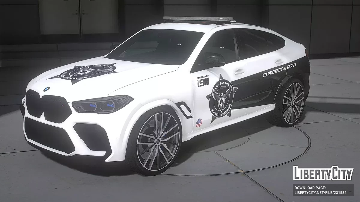 2022 BMW X6M Police / GTA 5