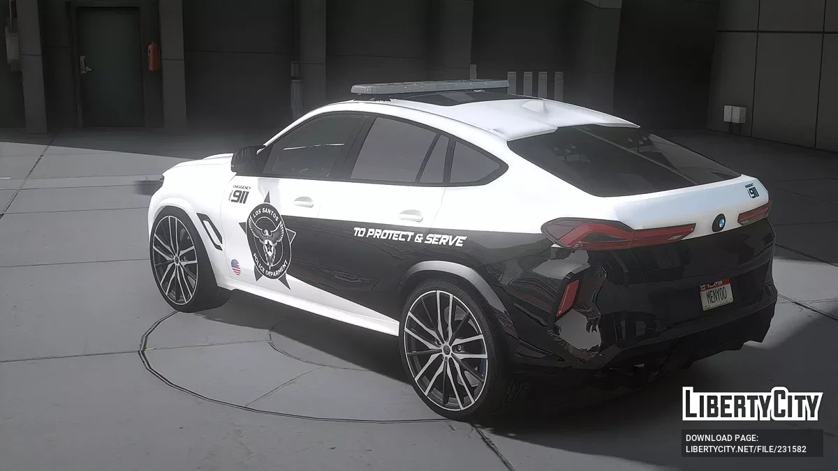 2022 BMW X6M Police / GTA 5