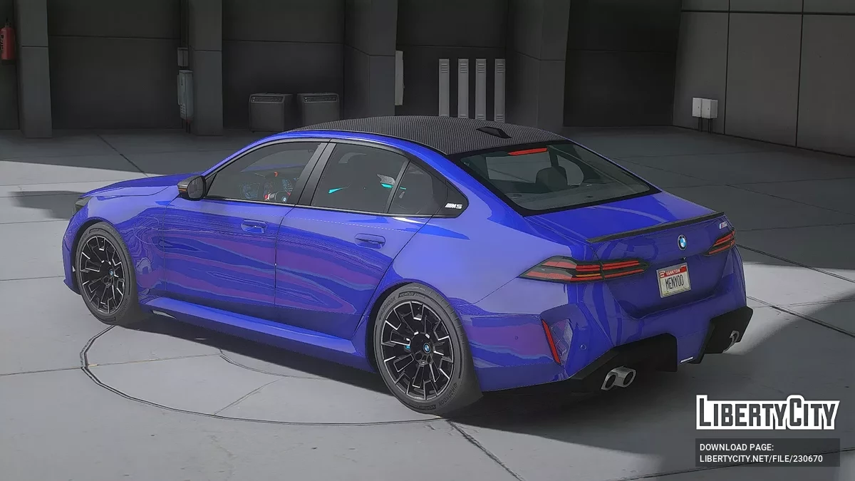 2025 BMW M5 Sedan v1.0 / GTA 5