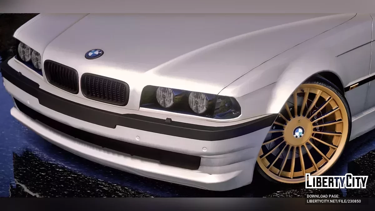 BMW E38 750i Stance / GTA 5