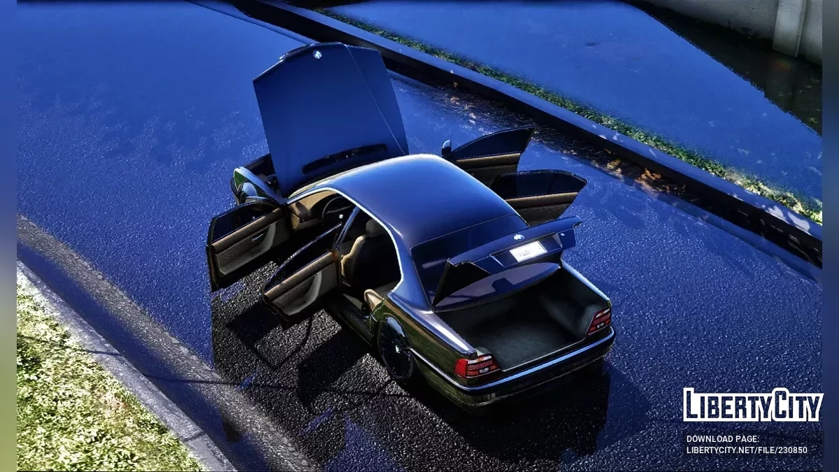 BMW E38 750i Stance / GTA 5