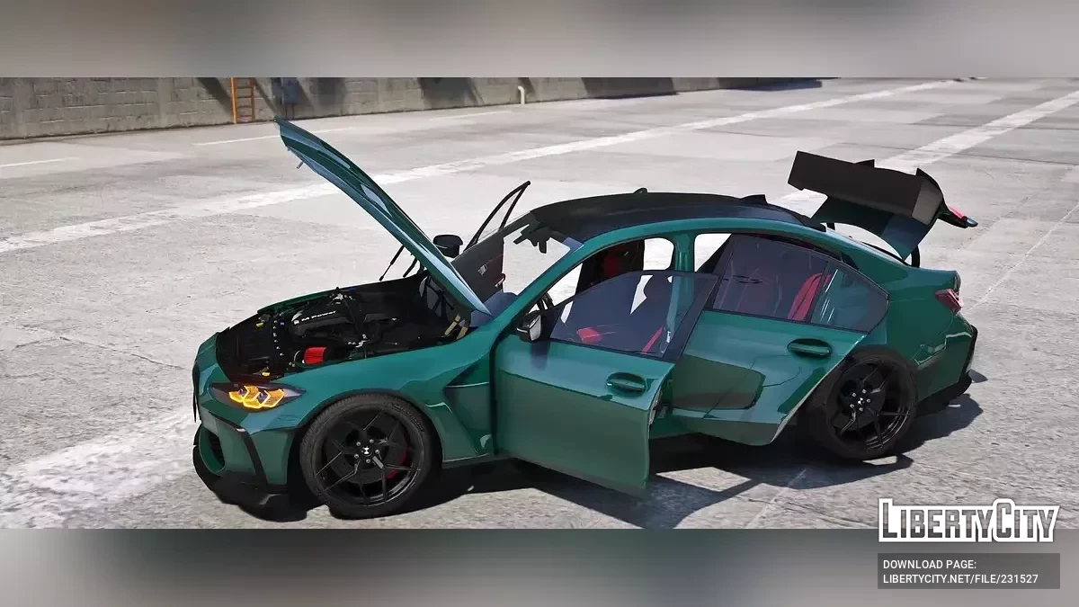 Custom BMW M3 G80 / GTA 5