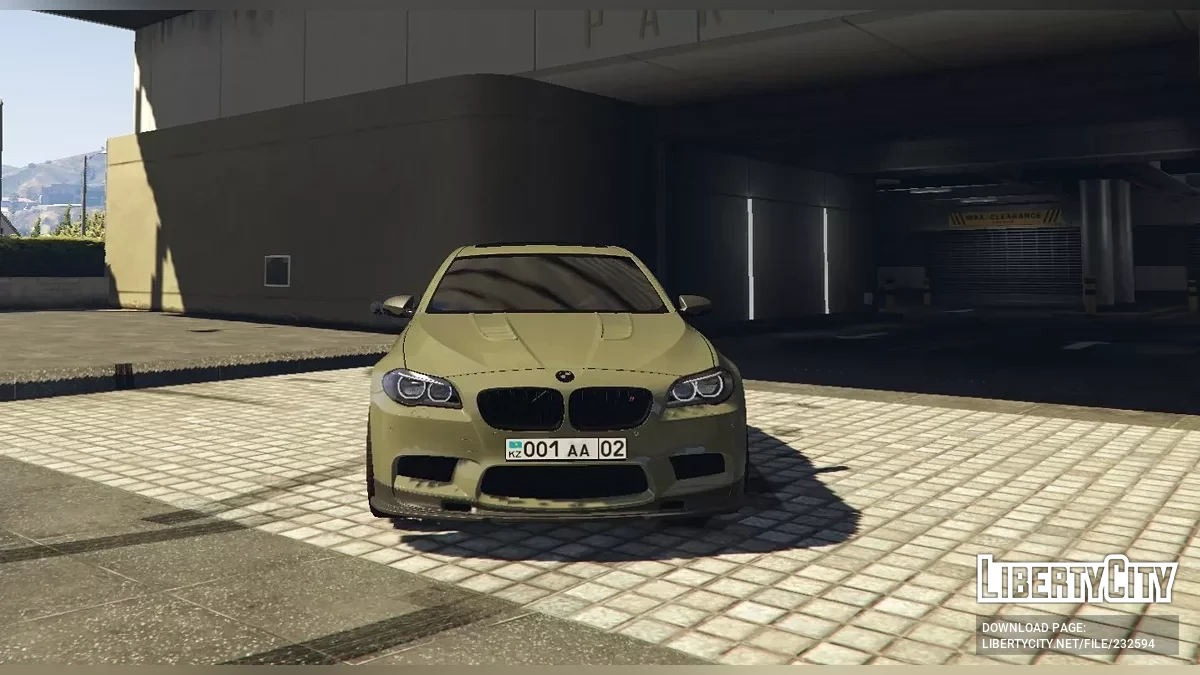 2016 BMW M5 F10 M Performance - Kazakhstan License Plate / GTA 5