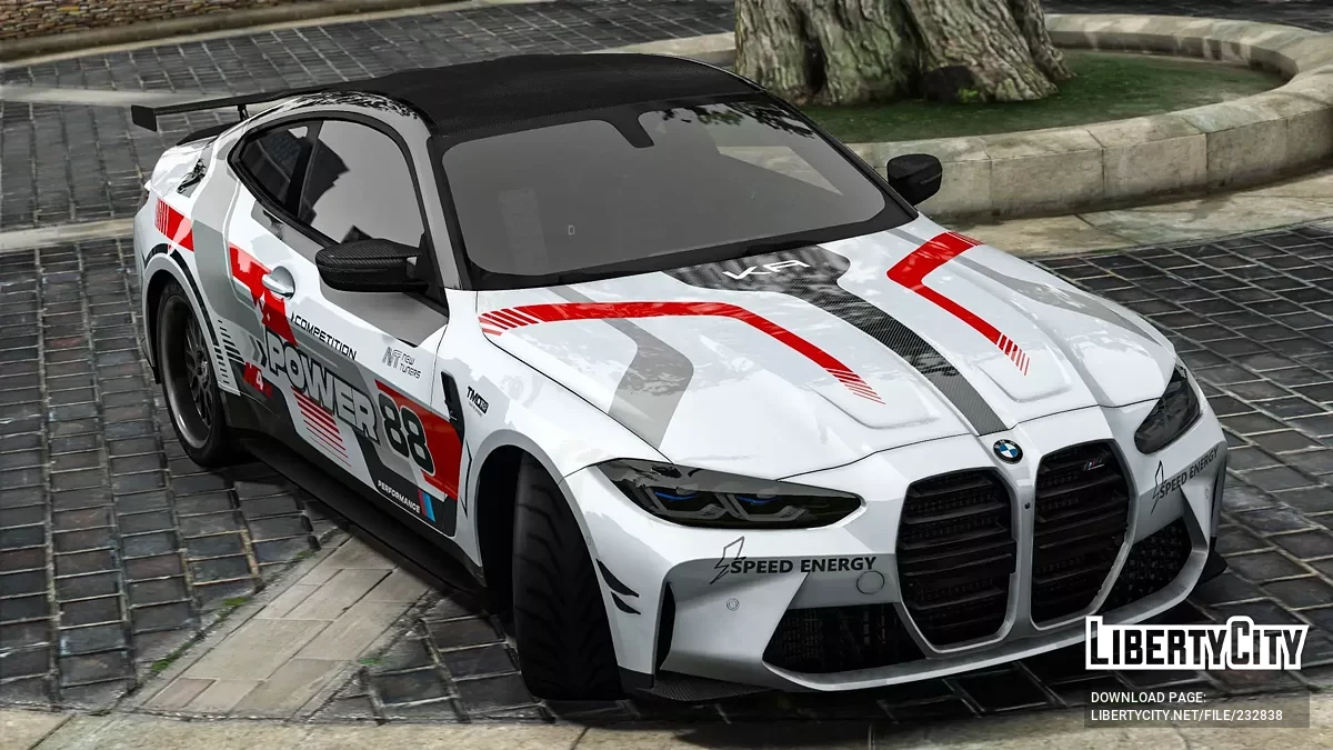 2021 BMW M4 Competition Speed Energy / GTA 5