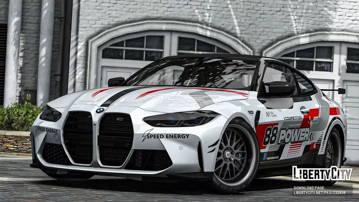 2021 BMW M4 Competition Speed Energy / GTA 5