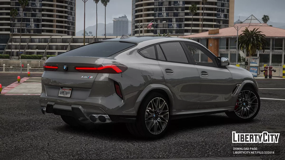 2021 BMW X6 M Competition (F96) v2.0 / GTA 5