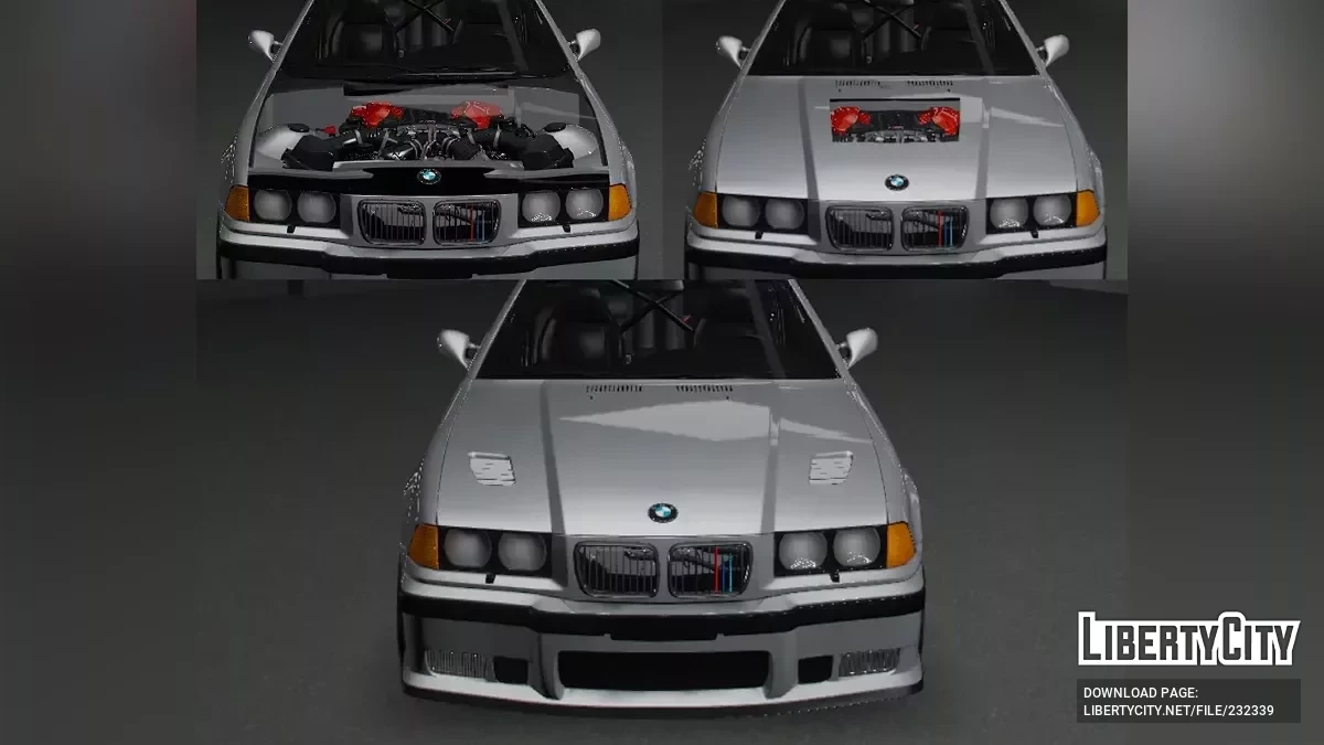 BMW M3 E36 1997 v1.0 / GTA 5