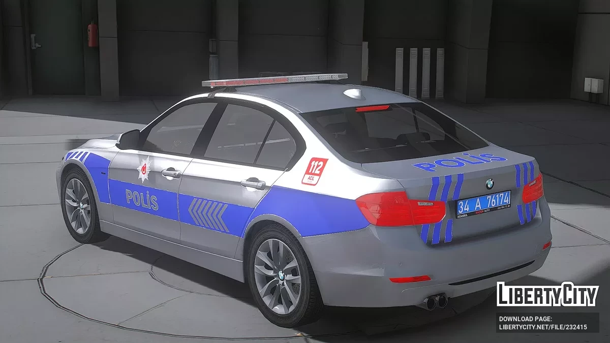 BMW M3 F30 Turkish Police / GTA 5