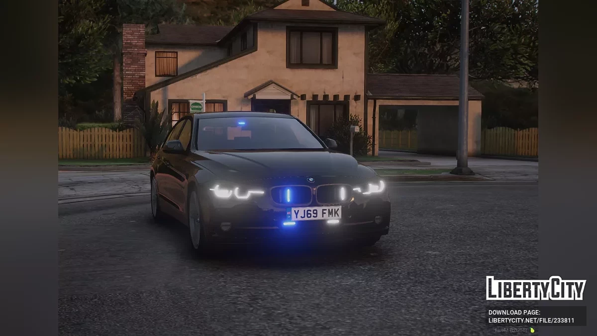 2016-2019 BMW 3 Series F30 / GTA 5