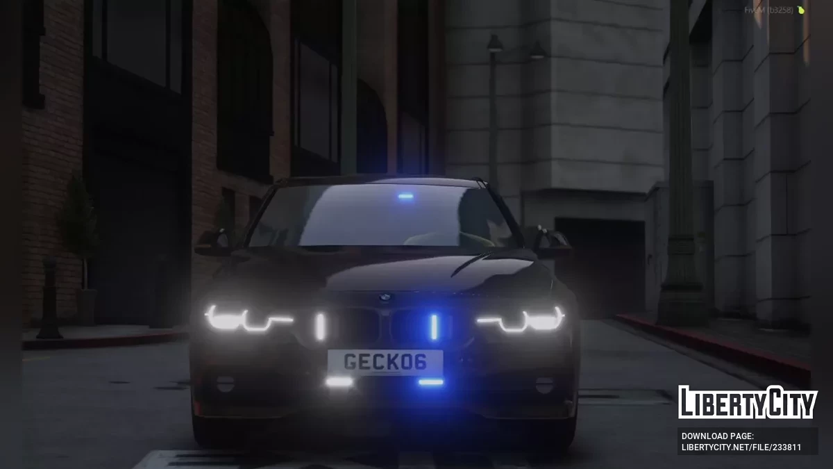 2016-2019 BMW 3 Series F30 / GTA 5