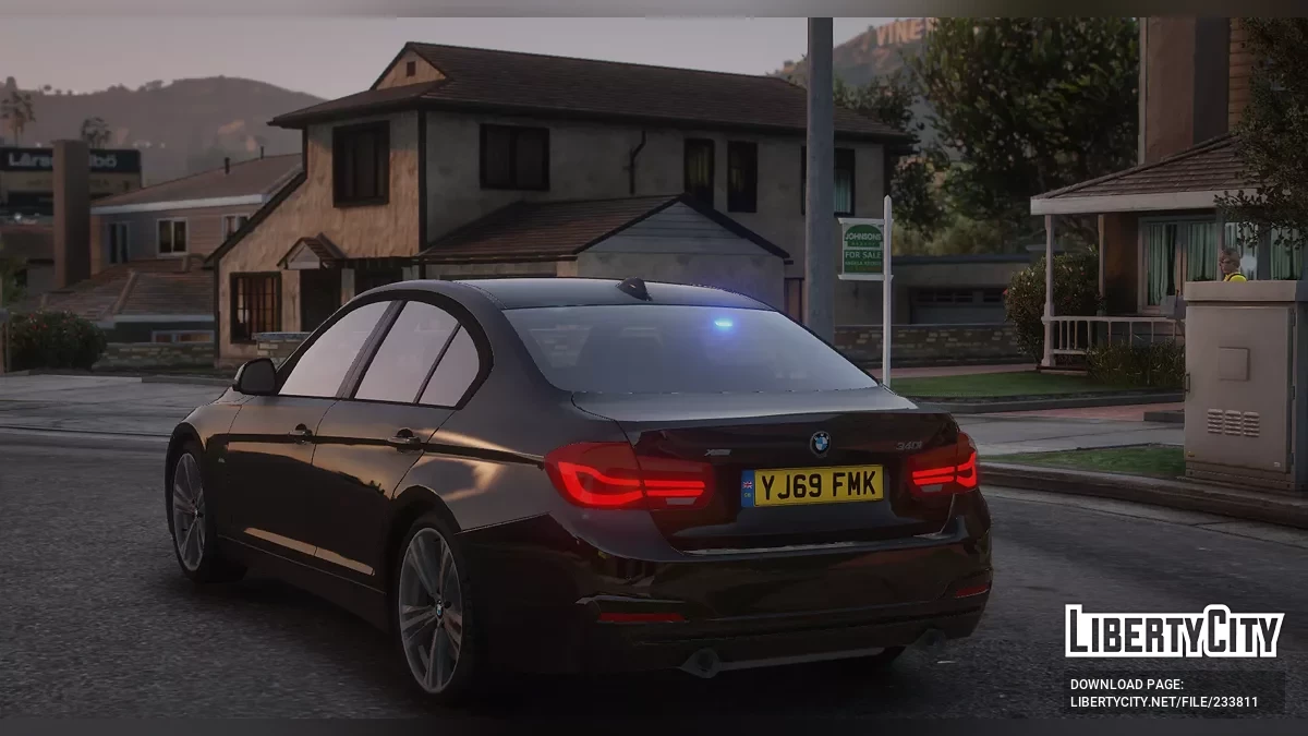 2016-2019 BMW 3 Series F30 / GTA 5