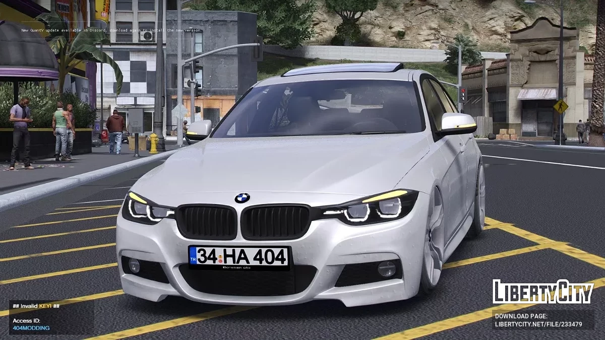 2016 BMW 320 F30 LCI / GTA 5