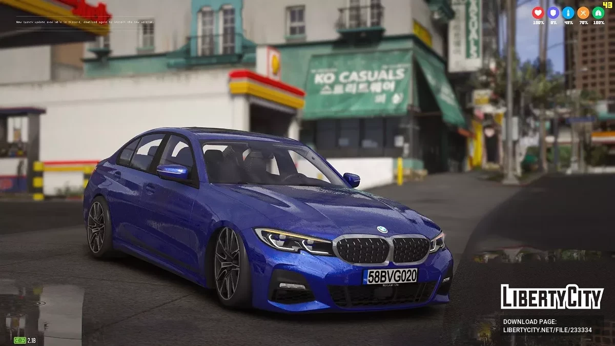 2019 BMW 330i G20 / GTA 5