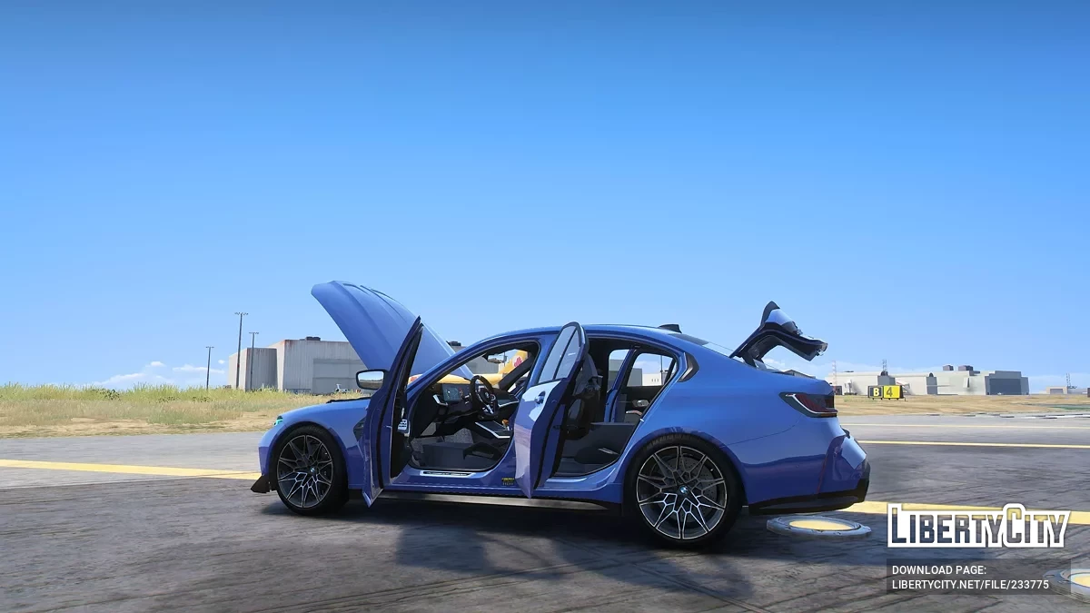 2025 BMW M3 G80 Competition v1.0 / GTA 5